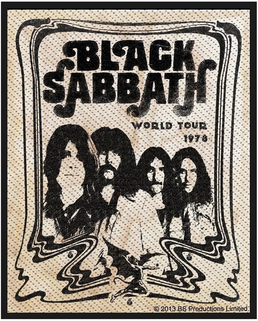 Lapje Black Sabbath Band Lapje