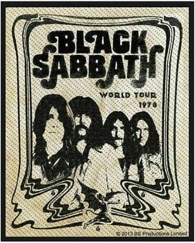 Patch, Sticker, badge Black Sabbath Band Sew-On Patch - 1