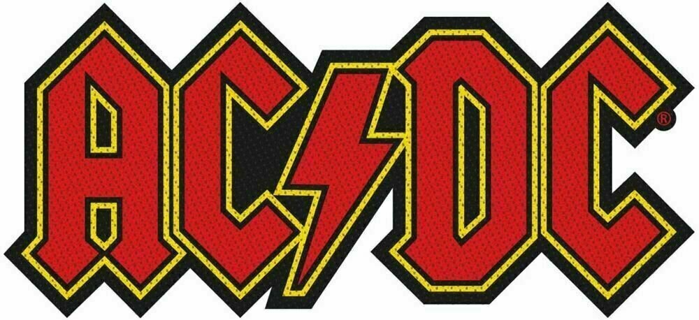 AC/DC Logo Cut-Out Patch