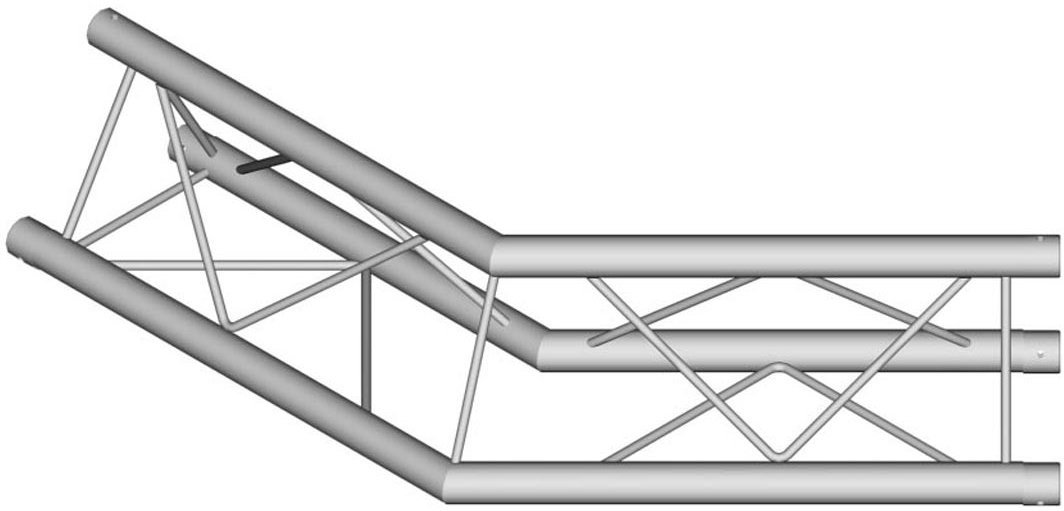 Trojuholníkový truss nosník Duratruss DT 23-C23-L135 Trojuholníkový truss nosník
