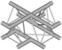Trojuholníkový truss nosník Duratruss DT 23-C41 Trojuholníkový truss nosník