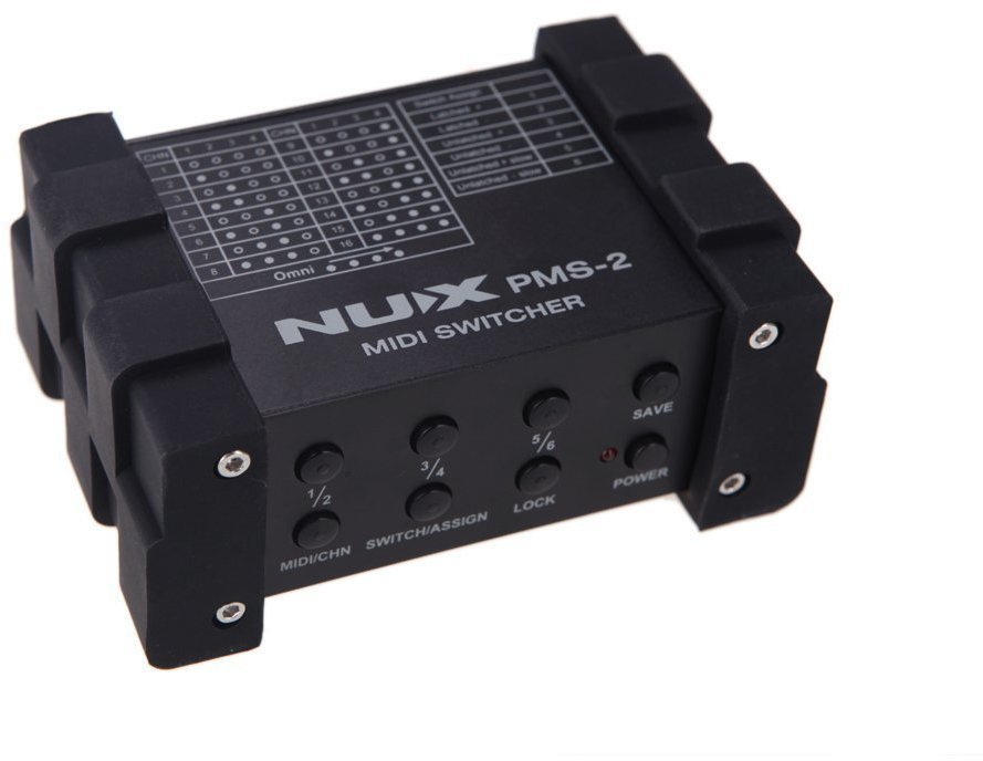 MIDI Ελεγκτής MIDI Χειριστήριο Nux PMS-2 MIDI Switcher