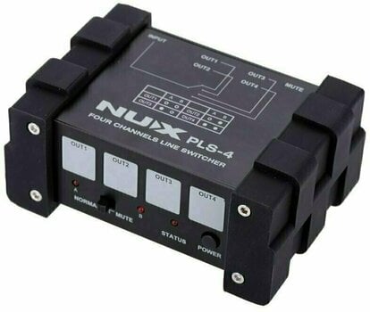 Przetwornik gitarowy Nux PLS-4 Four-channel Line Switcher - 1