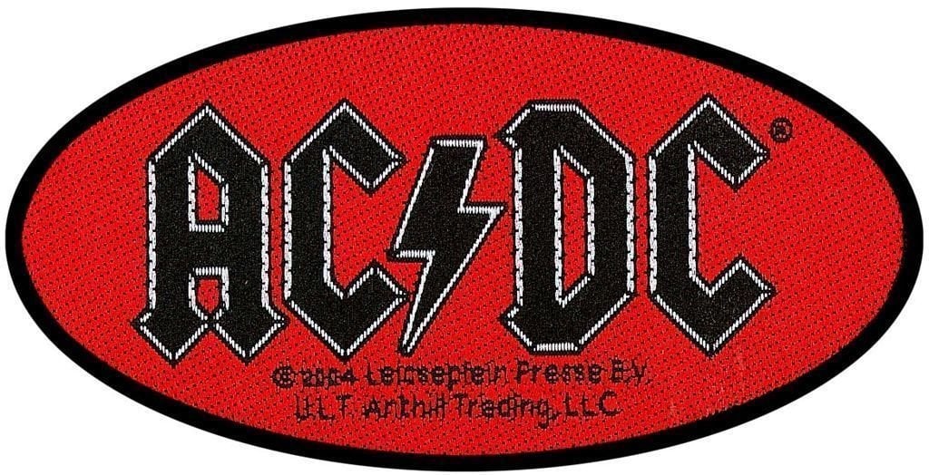 Tapasz AC/DC Oval Logo Tapasz