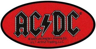 Кръпка / значка AC/DC Oval Logo Кръпка за пришиване
