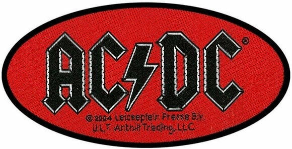 Naszywka AC/DC Oval Logo Naszywka - 1