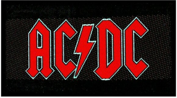 Кръпка AC/DC Red Logo Кръпка - 1