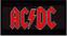 Zakrpa AC/DC Red Logo Zakrpa