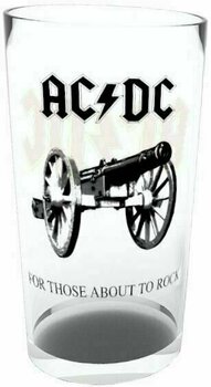Muzicieni în bucătărie AC/DC Rock Pint Glass - 1