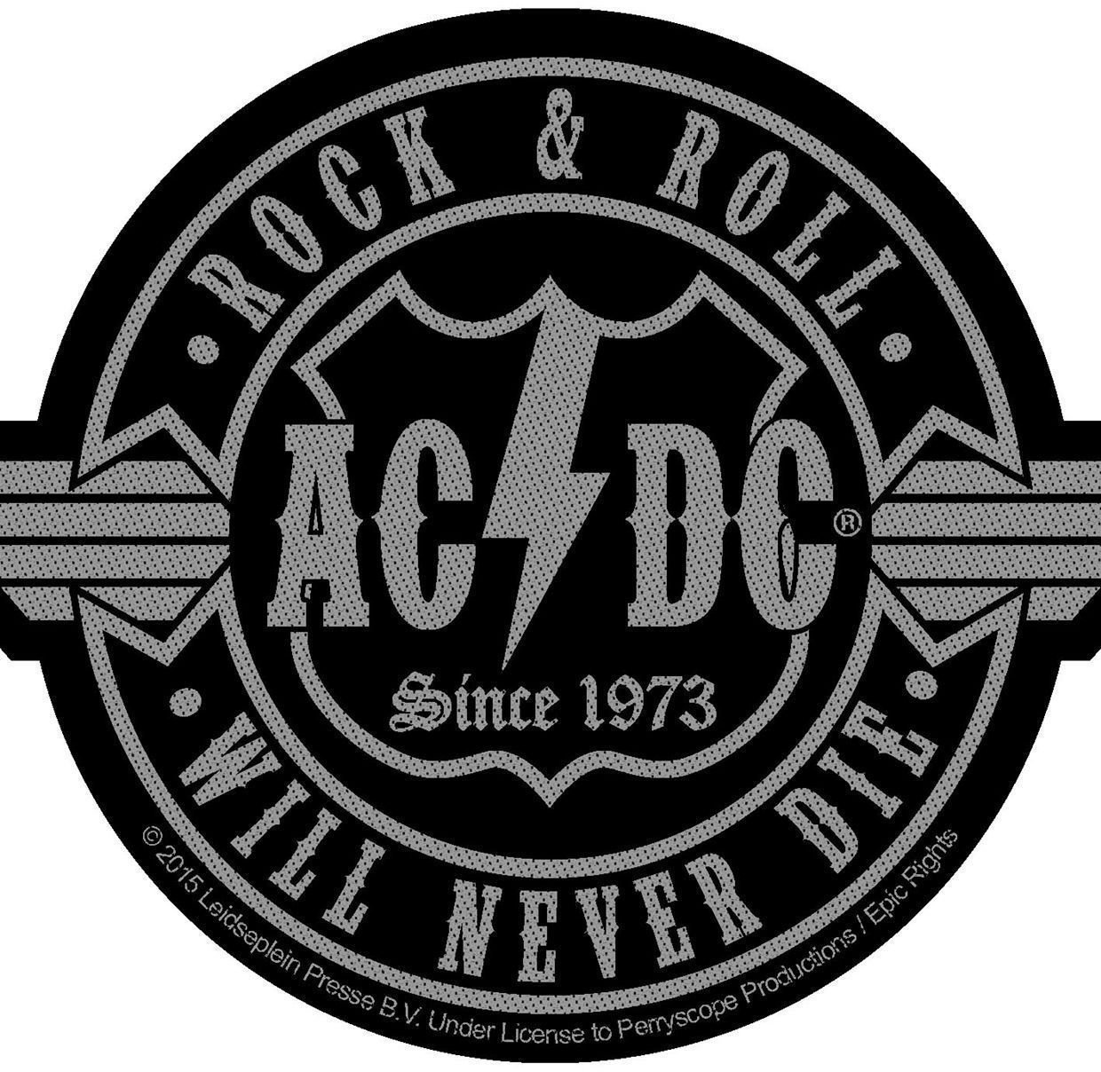 Кръпка AC/DC Rock N Roll Will Never Die Кръпка
