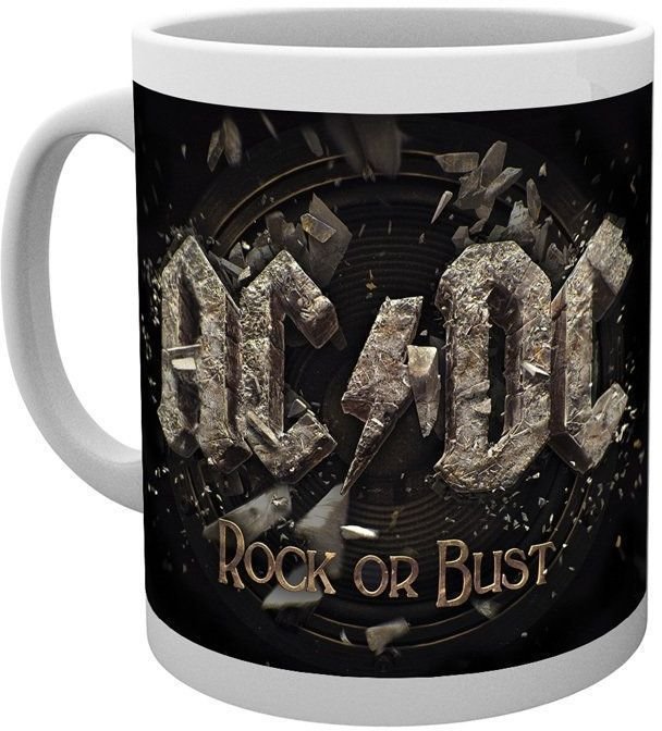 Musiciens dans la cuisine AC/DC Rock Or Bust Une tasse White-Black