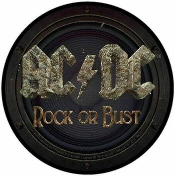 Patch / Badge AC/DC Rock Or Bust Patch à coudre - 1