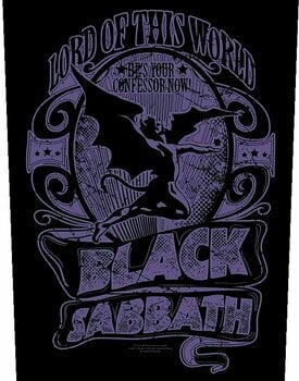 Patch, Sticker, badge Black Sabbath Lord Of This World Sew-On Patch - 1