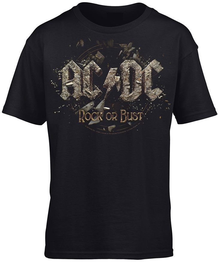 T-shirt AC/DC T-shirt Rock Or Bust Black 11 - 12 ans