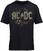 Skjorte AC/DC Skjorte Rock Or Bust Unisex Black 11 - 12 Y
