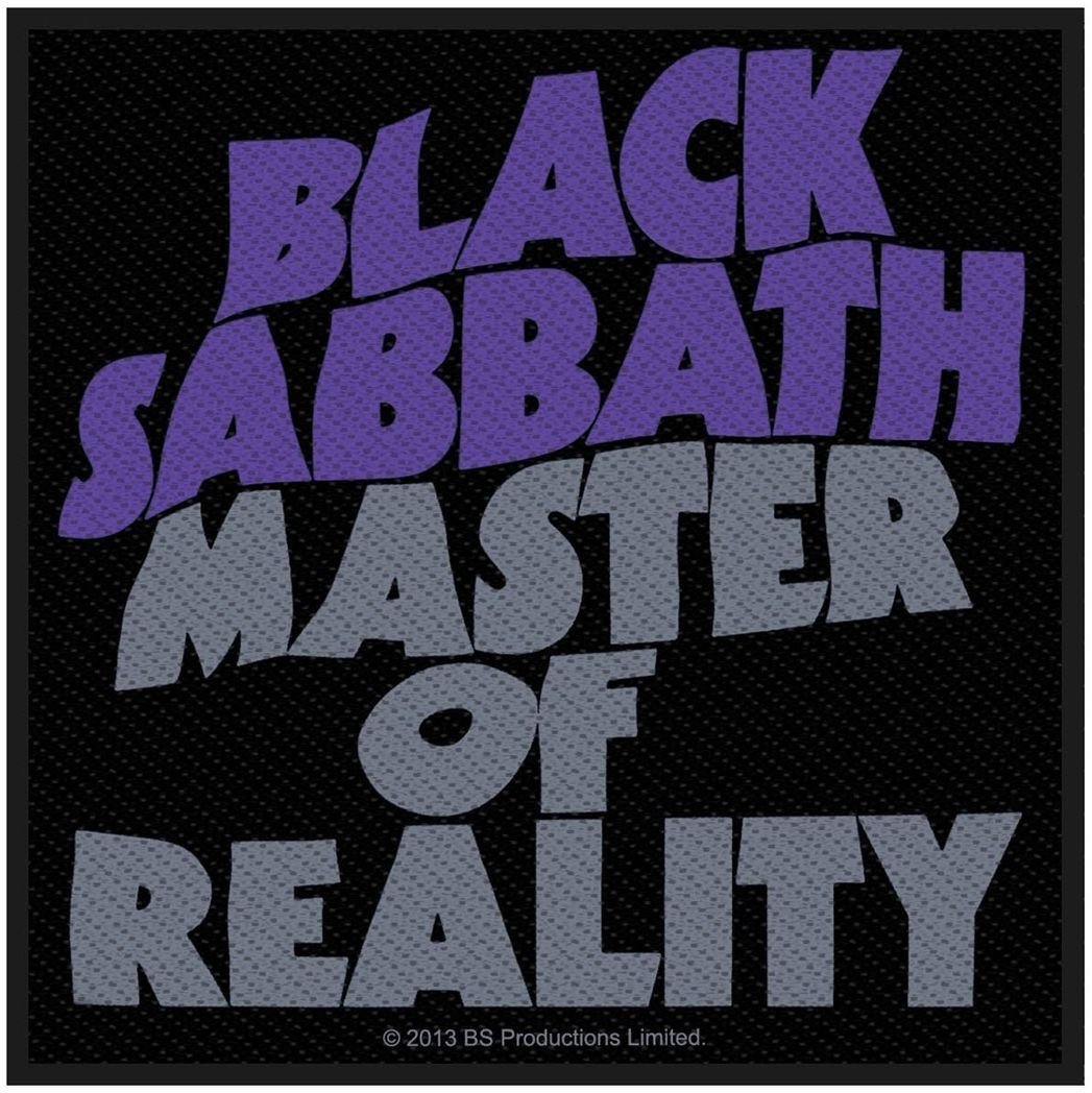 Parche Black Sabbath Master Of Reality Parche
