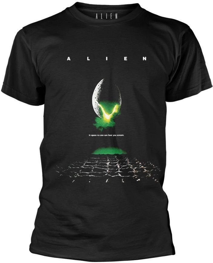 T-Shirt Alien Schwarz L Film T-Shirt
