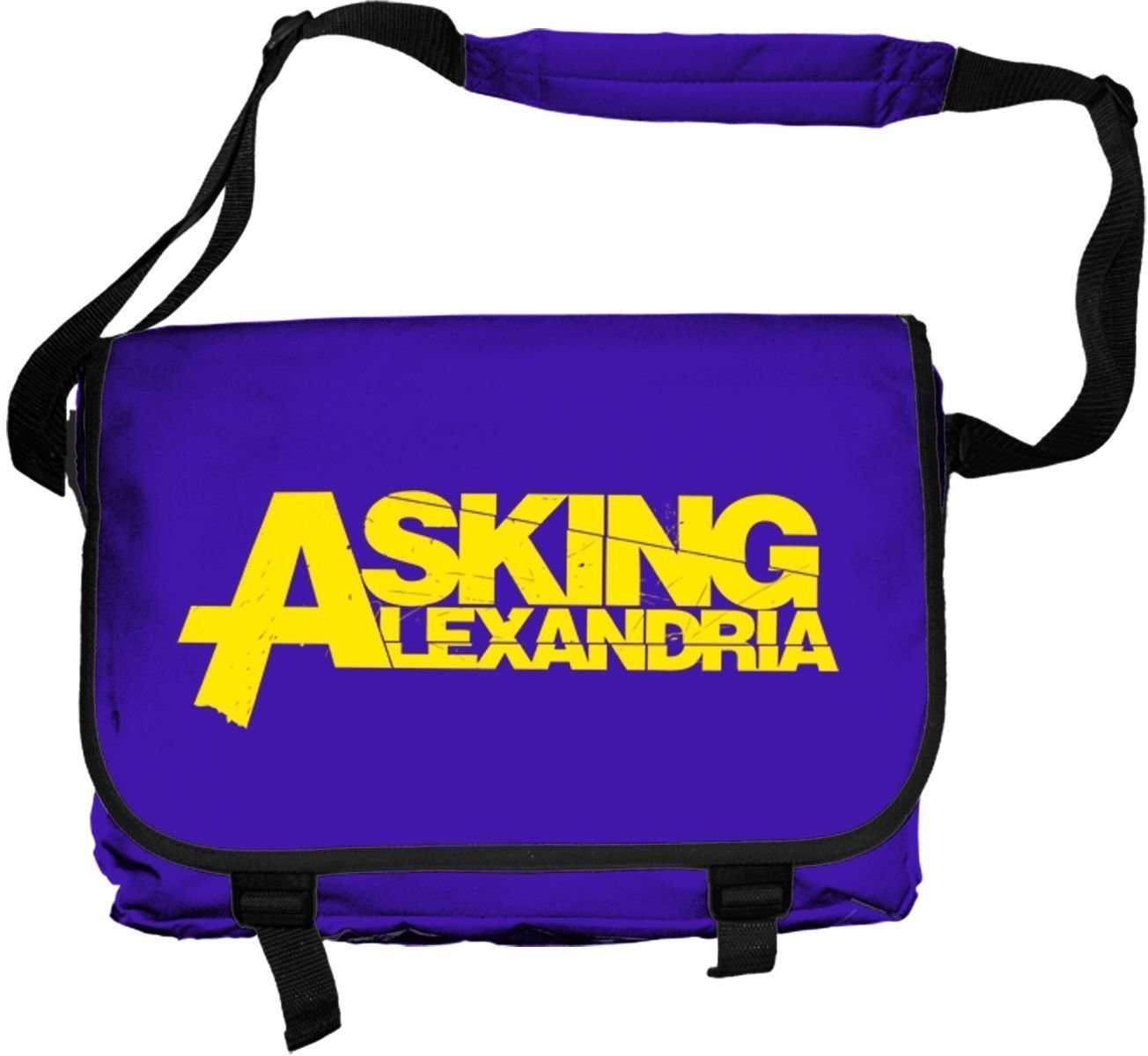 Glasbena torba Asking Alexandria Logo Vijolična