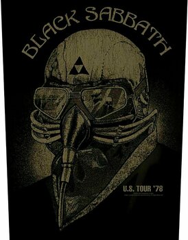 Μπάλωμα, Αυτοκόλλητο, Σήμα Black Sabbath Us Tour '78 Sew-On Patch - 1