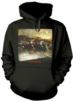 Hættetrøje Bathory Hættetrøje Blood Fire Death Black S - 1