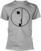 T-Shirt Bauhaus T-Shirt Logo Herren Grey XL