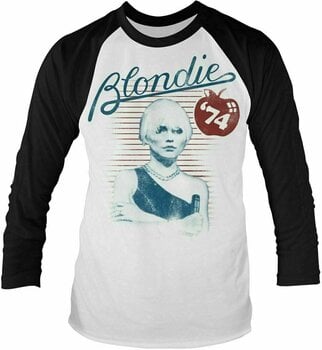 Tričko Blondie Tričko Apple 74 Bílá-Černá 2XL - 1