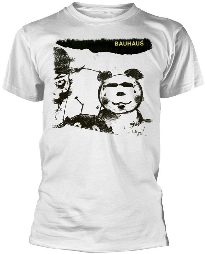 Tricou Bauhaus Tricou Mask White S