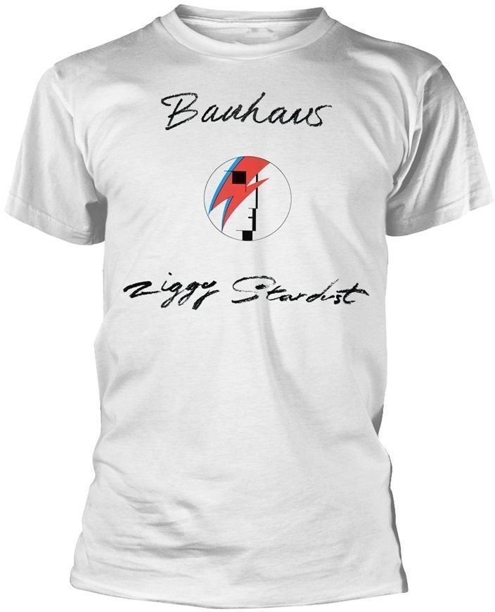T-Shirt Bauhaus T-Shirt Ziggy Stardust Herren White S
