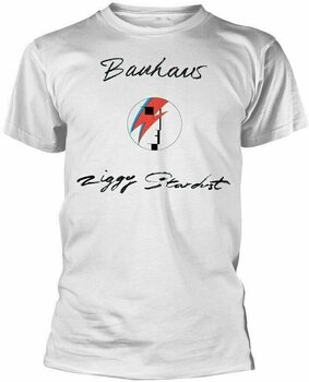 T-shirt Bauhaus T-shirt Ziggy Stardust Homme White S - 1