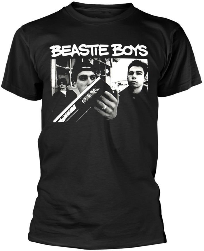 Skjorta Beastie Boys Skjorta Boombox Herr Svart S