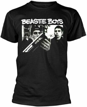 Skjorte Beastie Boys Skjorte Boombox Mand Sort S - 1