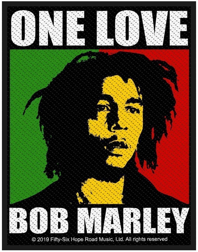 Naszywka Bob Marley One Love Naszywka