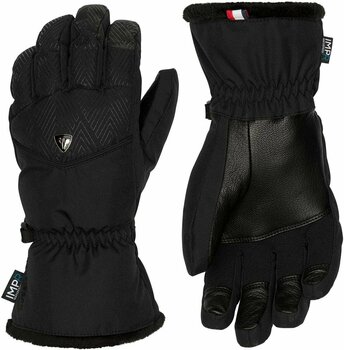Lyžařské rukavice Rossignol Romy IMPR Black M Lyžařské rukavice - 1