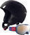 Capacete de esqui Julbo Norby Ski Helmet Black 56-58 SET Black L (56-58 cm) Capacete de esqui