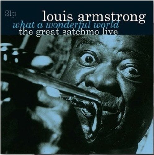 Vinyl Record Louis Armstrong - Great Satchmo Live/What a Wonderful World Live 1956-1967 (2 LP)