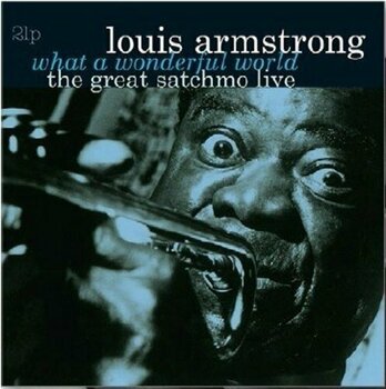 Disque vinyle Louis Armstrong - Great Satchmo Live/What a Wonderful World Live 1956-1967 (2 LP) - 1