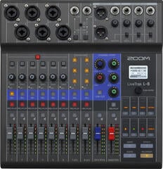 Multitrack compact studio Zoom LiveTrak L-8 Multitrack compact studio