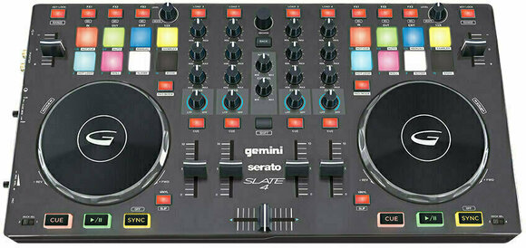Controlador DJ Gemini SLATE4 - 1