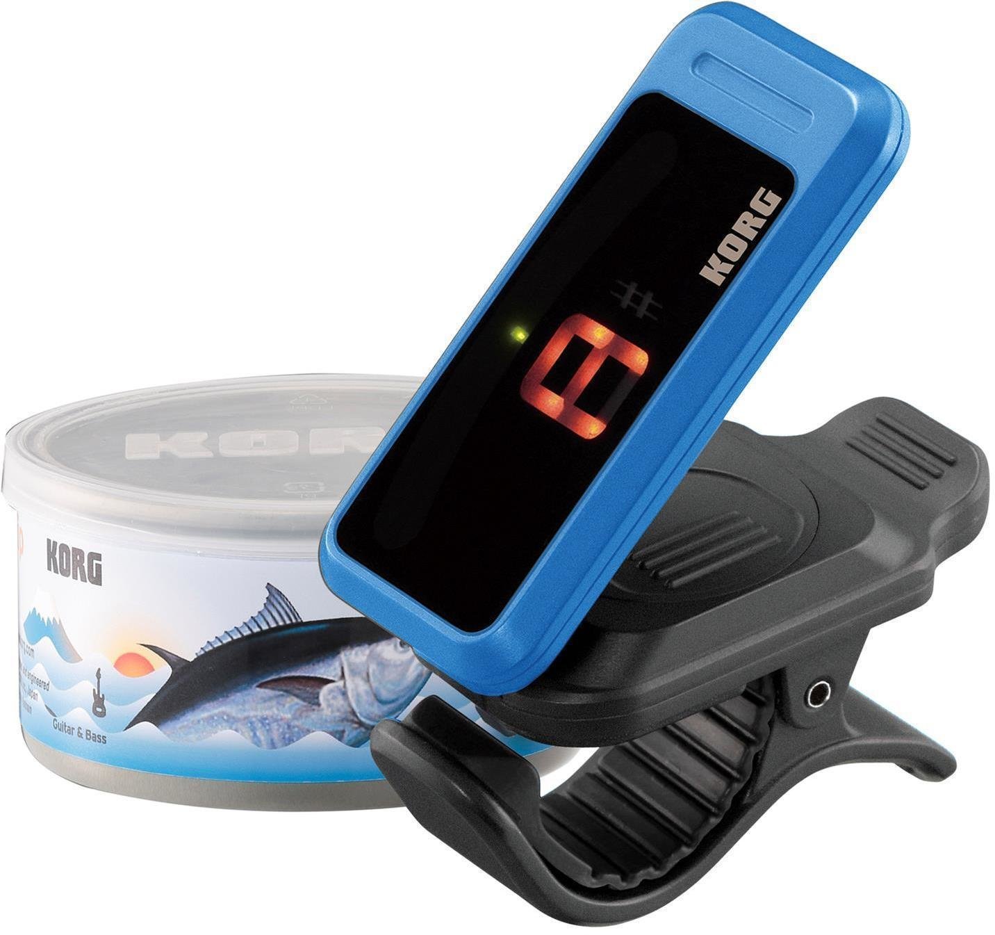 Clip-on tuner Korg Pitchclip Canned BL