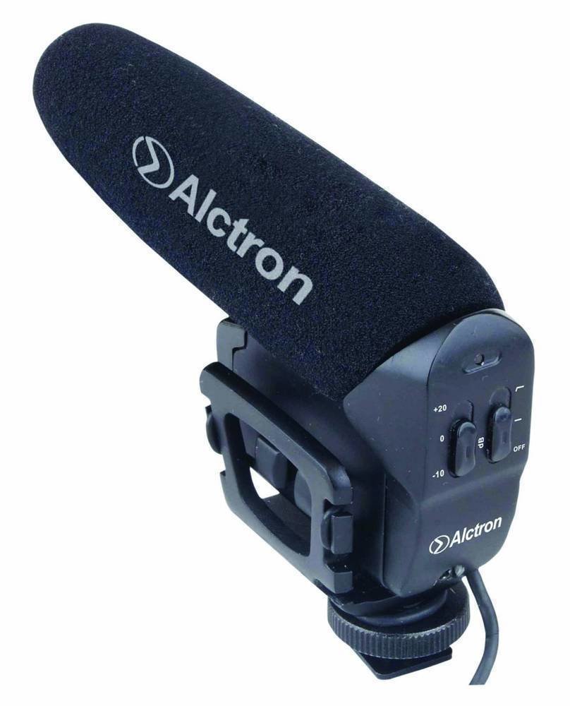 Microfone de vídeo Alctron VM-6