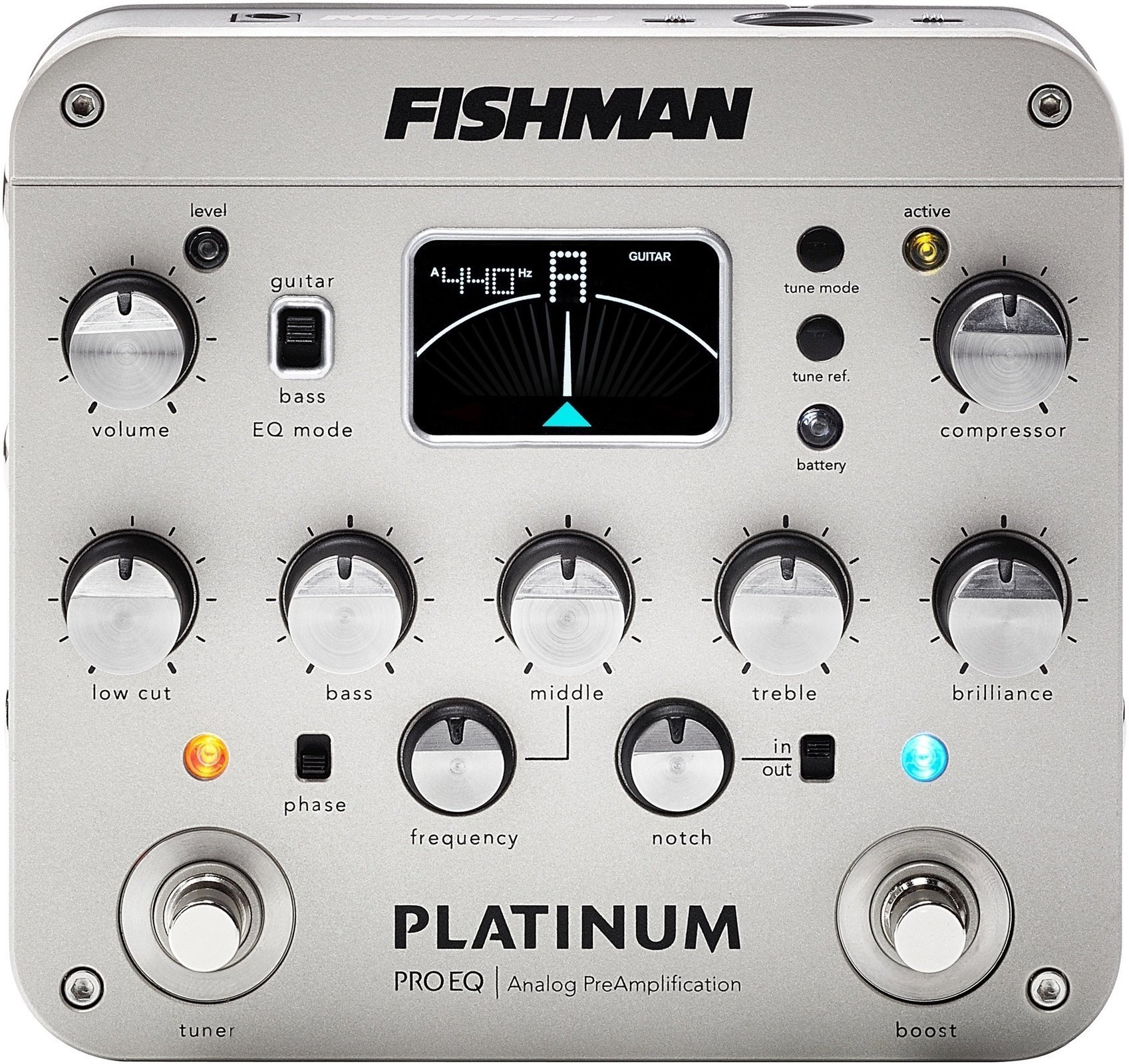 Preamp/Rack Amplifier Fishman Platinum Pro EQ