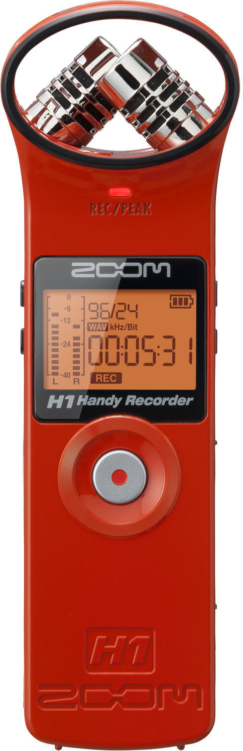Portable Digital Recorder Zoom H1 Red