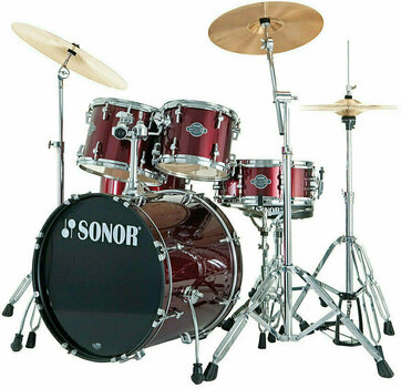 Акустични барабани-комплект Sonor Smart Force Xtend Stage 2 Set Wine Red - 1