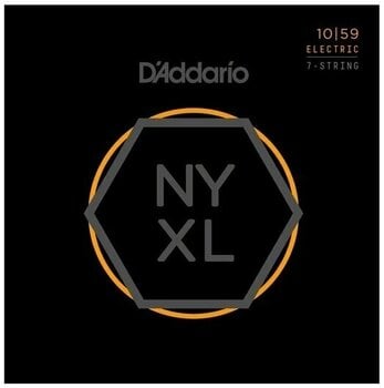 Cordas para guitarra elétrica Mi D'Addario NYXL1059 - 1