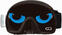 Housse pour casques de ski Soggle Goggle Cover Eyes Blue Housse pour casques de ski