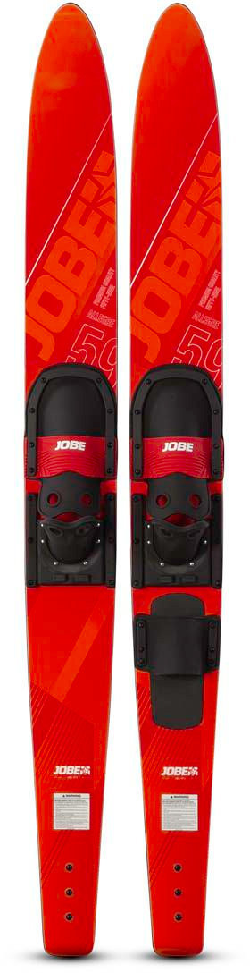 Water Ski Jobe Allegre Combo Skis Red 67''