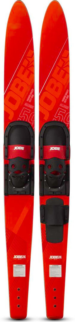 Water Ski Jobe Allegre Combo Skis Red 59''