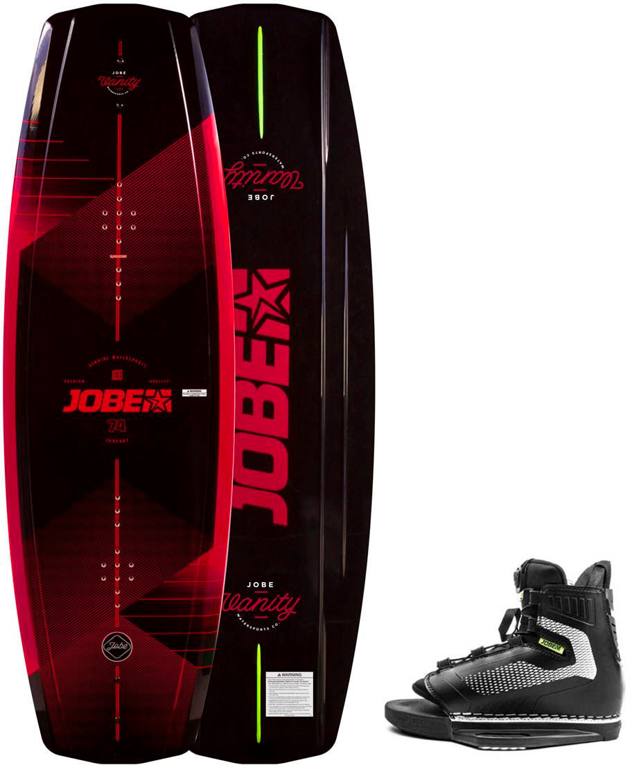 Wakeboard Jobe Vanity Czerwony-Czarny 141 cm/55,5'' Wakeboard