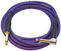 Instrument kabel Lewitz TGC 055 Violet 9 m Lige - Vinklet