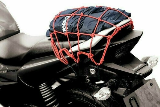 Motorcycle Rope / Strap Oxford Cargo Net - Red - 1